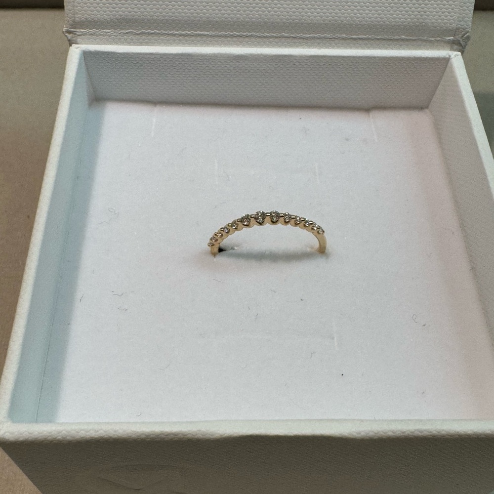 NWT/NIB Mejuri Lace Diamond Ring | Style Discontinued - Picture 4 of 9